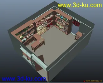 3D打印模型雜貨店 無貼圖 但UV有拆的图片
