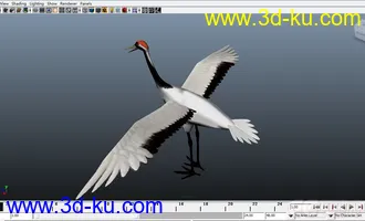 3D打印模型仙鹤的图片