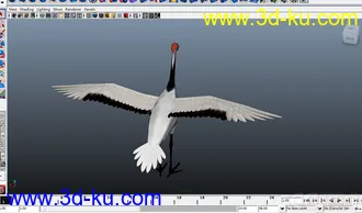 3D打印模型仙鹤的图片