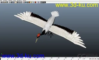 3D打印模型仙鹤的图片