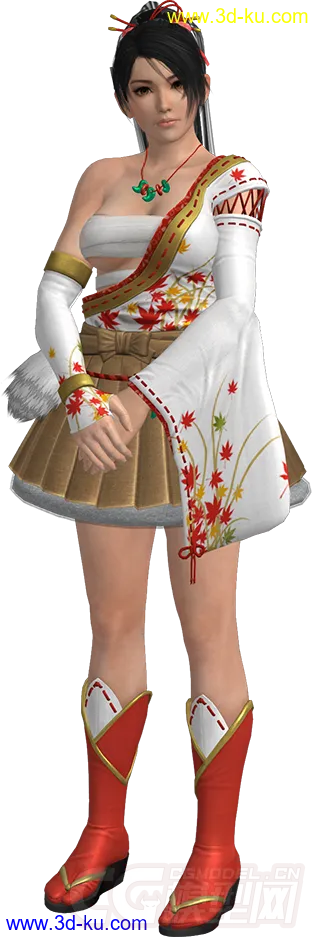 3D打印模型DOA5_LR_Momiji_Ninja的图片