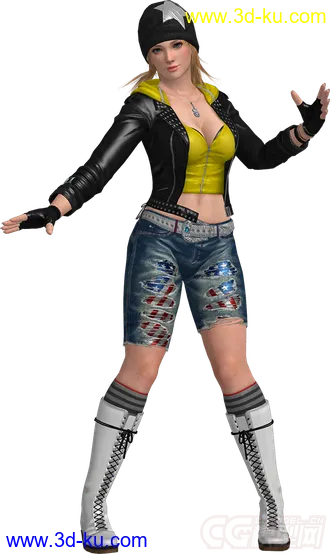 3D打印模型DOA5U_Tina_Costume_2的图片
