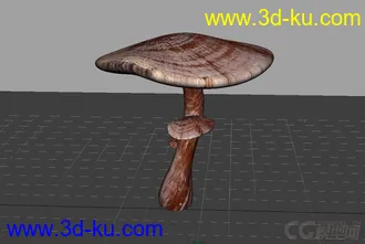 3D打印模型灵芝的图片