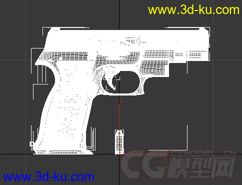 一把手枪模型的图片1