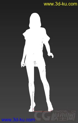 一个美女模型的图片