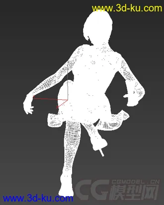 一个翘着二郎腿的美女模型的图片