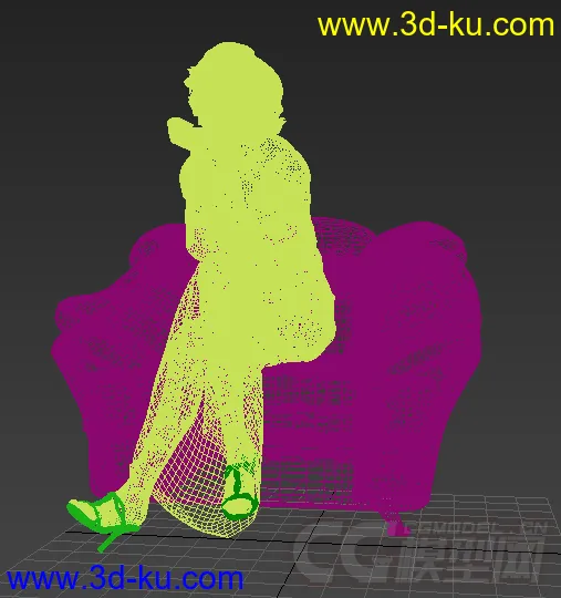 一个优雅的美女模型的图片1