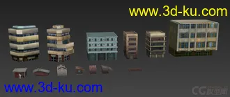3D打印模型常用的建筑底模 跟大家分享 多多指教的图片
