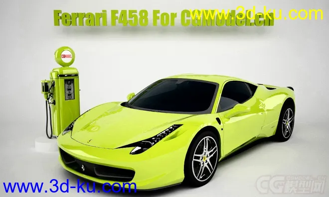 Ferrari F458模型的图片1