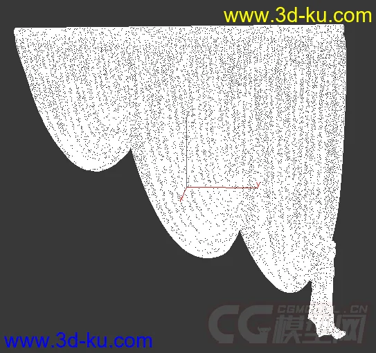 一个窗帘模型的图片2