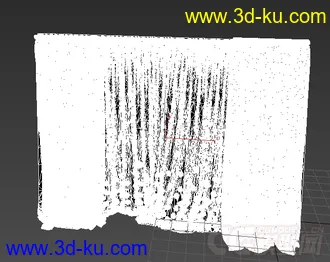纱质双层窗帘模型的图片