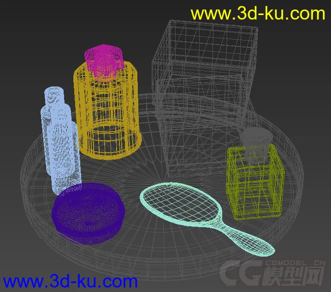 香水 化妆品 模型的图片2