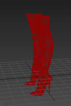 一双高跟靴模型的图片1
