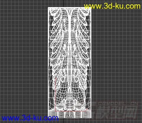 西方墙角或柱子的浮雕部件模型下载的图片2