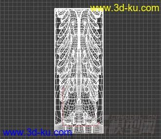 西方墙角或柱子的浮雕部件模型下载的图片