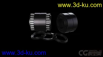 机械模型  轴承零件的图片