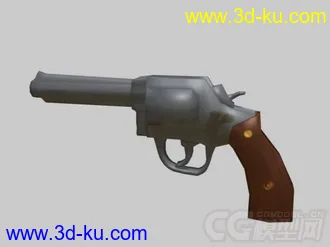 3D打印模型左轮手枪的图片