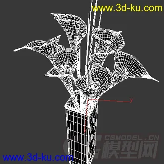 一束花模型的图片