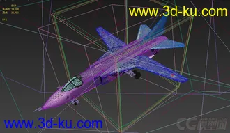 3D打印模型一架米格战斗机的图片
