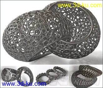 一个圆形的机械小物件模型的图片