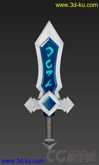 3D打印模型制作一把大宝剑给你们玩。的图片