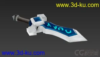 3D打印模型制作一把大宝剑给你们玩。的图片