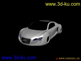 3D打印模型分享一辆概念车，内有图的图片