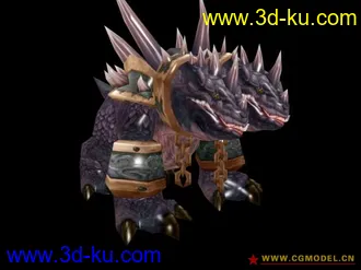 3D打印模型怪兽的图片