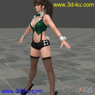3D打印模型DoA5U_Bunny系列_By_xHildegardVonKronex的图片