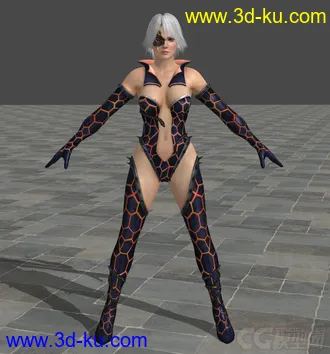 3D打印模型DoA5U_Bunny系列_By_xHildegardVonKronex的图片