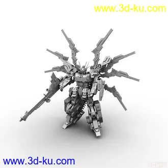 3D打印模型高达的图片