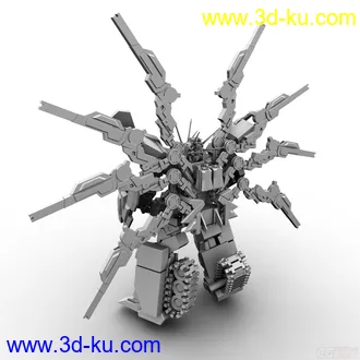 3D打印模型高达的图片