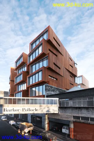 3D打印模型E.A.Vol.20--10套室外建筑场景的图片