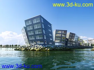 3D打印模型E.A.Vol.20--10套室外建筑场景的图片