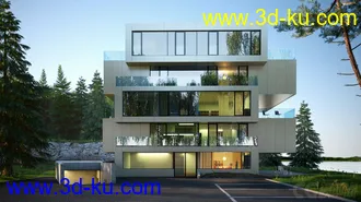 3D打印模型E.A.Vol.20--10套室外建筑场景的图片