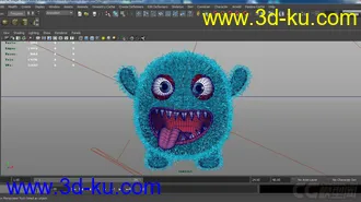 3D打印模型毛怪&maoguai的图片