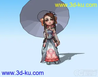 3D打印模型Q版许素贞的图片