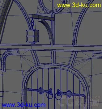3D打印模型Q版小木屋的图片