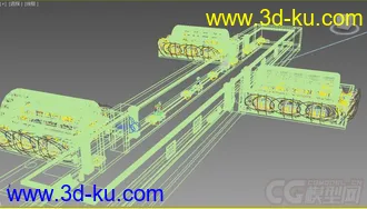 3D打印模型展览馆内景的图片