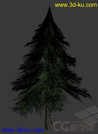 3D打印模型松树一枚的图片