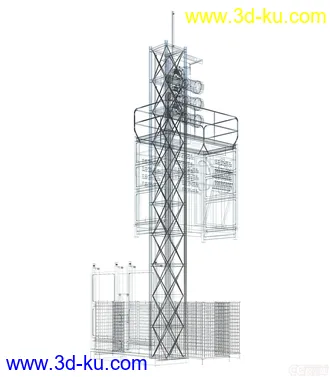 3D打印模型升降机，供大家分享~的图片