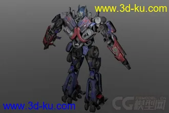 3D打印模型擎天柱的图片