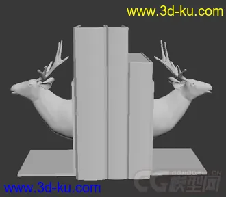 鹿 装饰模型的图片