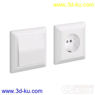 插座开关模型的图片