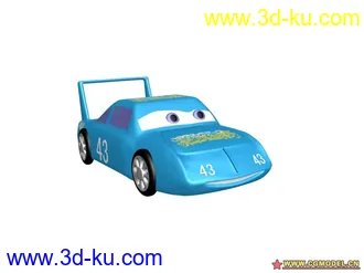 3D打印模型赛车总动员的图片