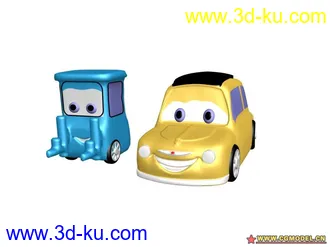 3D打印模型赛车总动员的图片