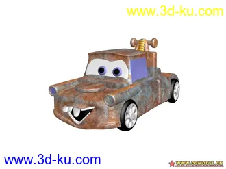 3D打印模型赛车总动员的图片