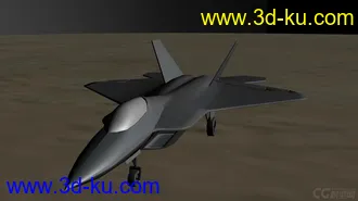 3D打印模型F22战斗机，新手作品的图片