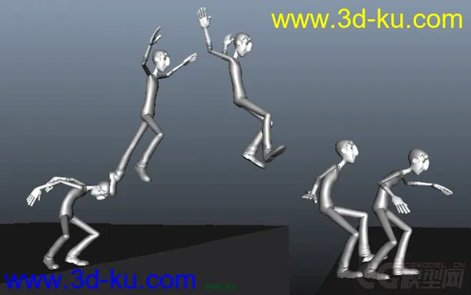 Fred Rig with textures模型的图片4