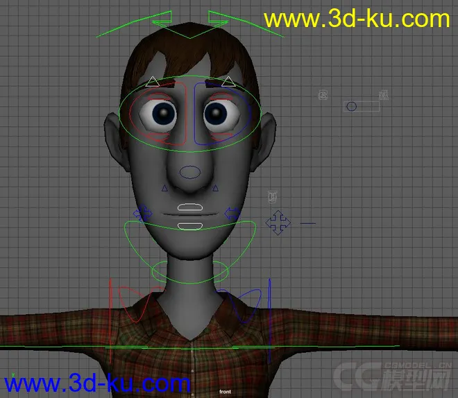 Fred Rig with textures模型的图片5